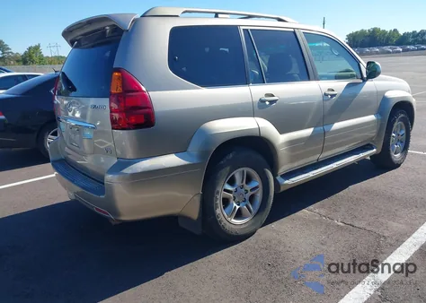 2005 Lexus Gx 470 z USA, uszkodzony, nr VIN JTJBT20X350076552